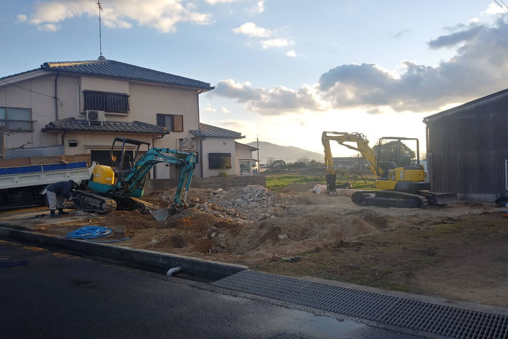 東広島市　木造2階建解体