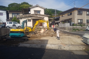 呉市　木造2階建撤去